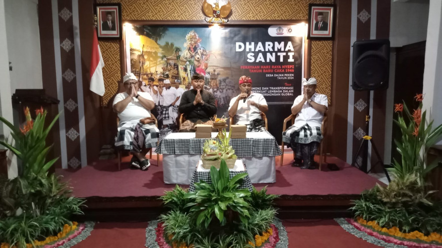 Dharma Santi Desa Dajan Peken Caka 1946