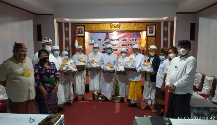 Acara Dharma Santi Pemerintah Desa Dajan Peken
