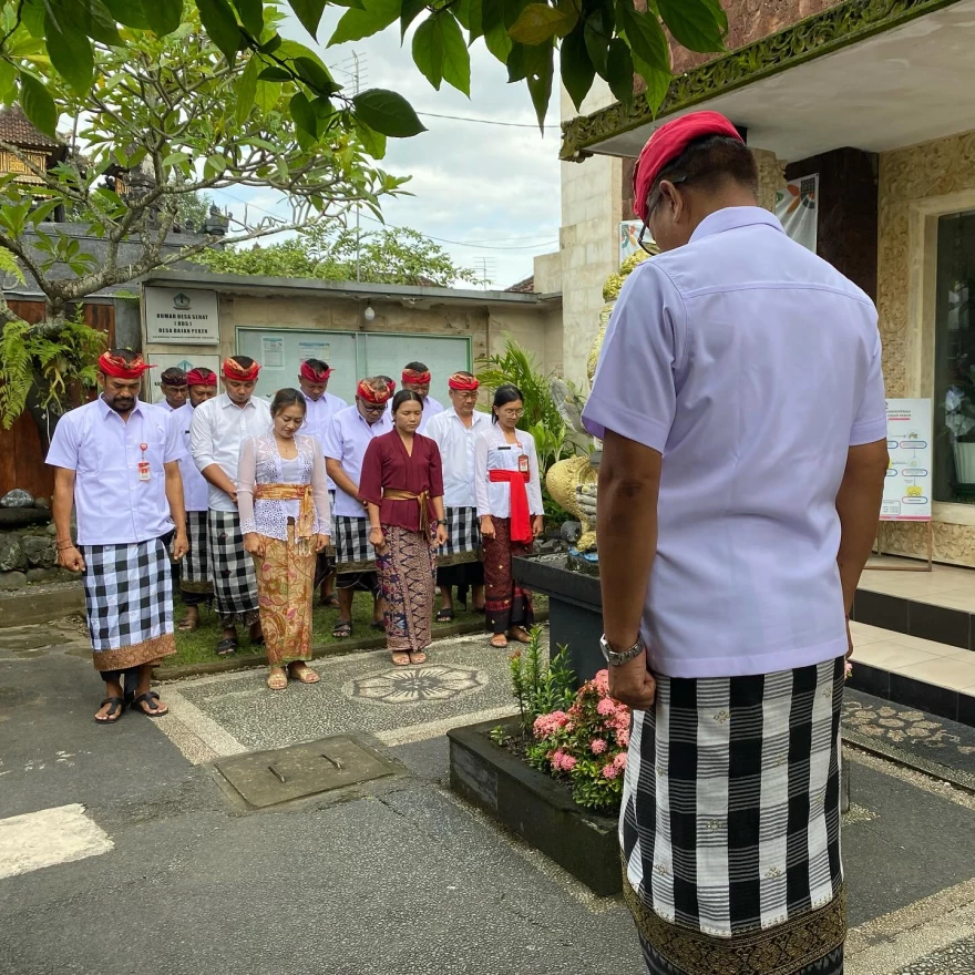 Apel Peringatan Hari Desa Nasional Tahun 2026 Desa Dajan Peken