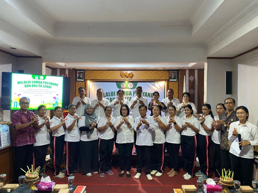 Lomba Posyandu dan Balita Sehat Desa Dajan Peken Tahun 2025